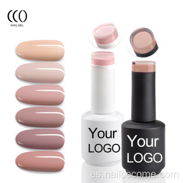 COCO Muestras gratis Productos de belleza Etiqueta privada Al por mayor al por mayor HEMA Color Free Color Nails Rompe en el gel de uñas orgánicas UV esmalte